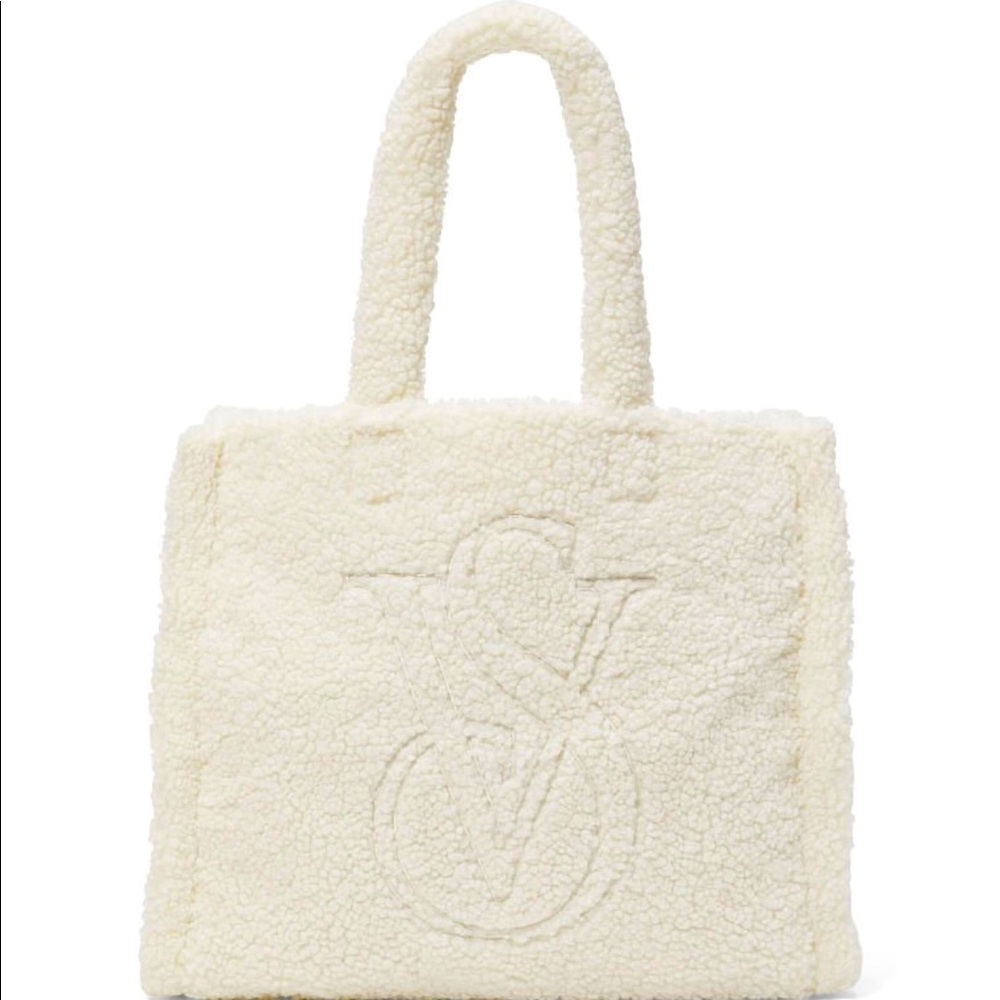 Brand new,never used, Victoria’s Secret Sherpa tote!